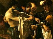 Giovanni Francesco  Guercino den forlorade sonens aterkomst France oil painting artist